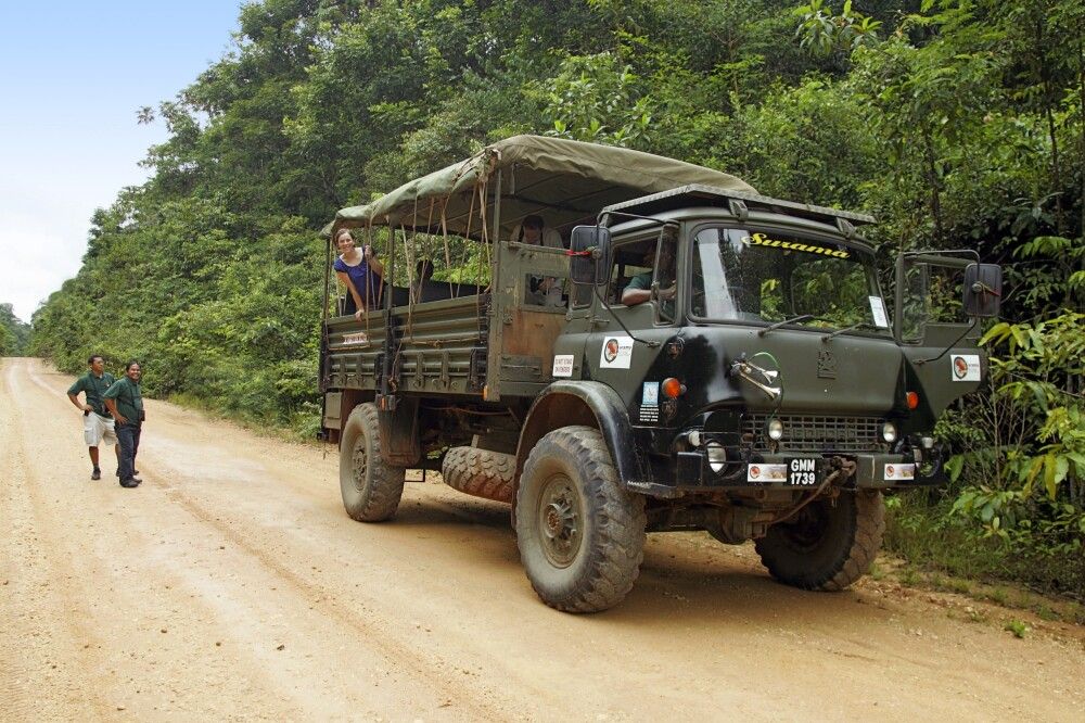 Auf dem Weg zur Surama Ecolodge