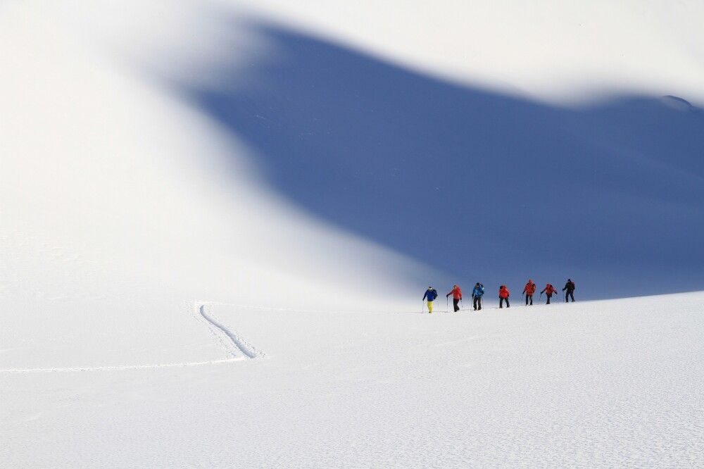 Auf dem Weg zum Gipfel