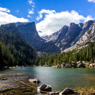 Dream Lake, Rocky-Mountain, Nationalpark, Colorado Reise Dream Lake, Rocky-Mountain, Nationalpark, Colorado 2022/2023
